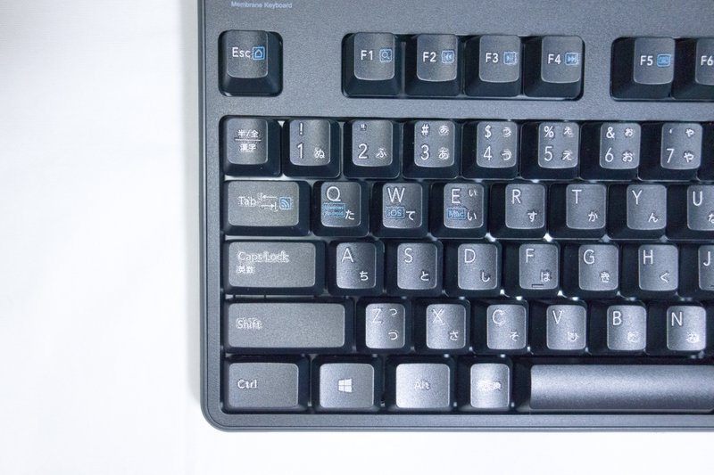 f:id:qumata:20201010190739j:plain 「TK-FBM111BK」のキーピッチは19mm