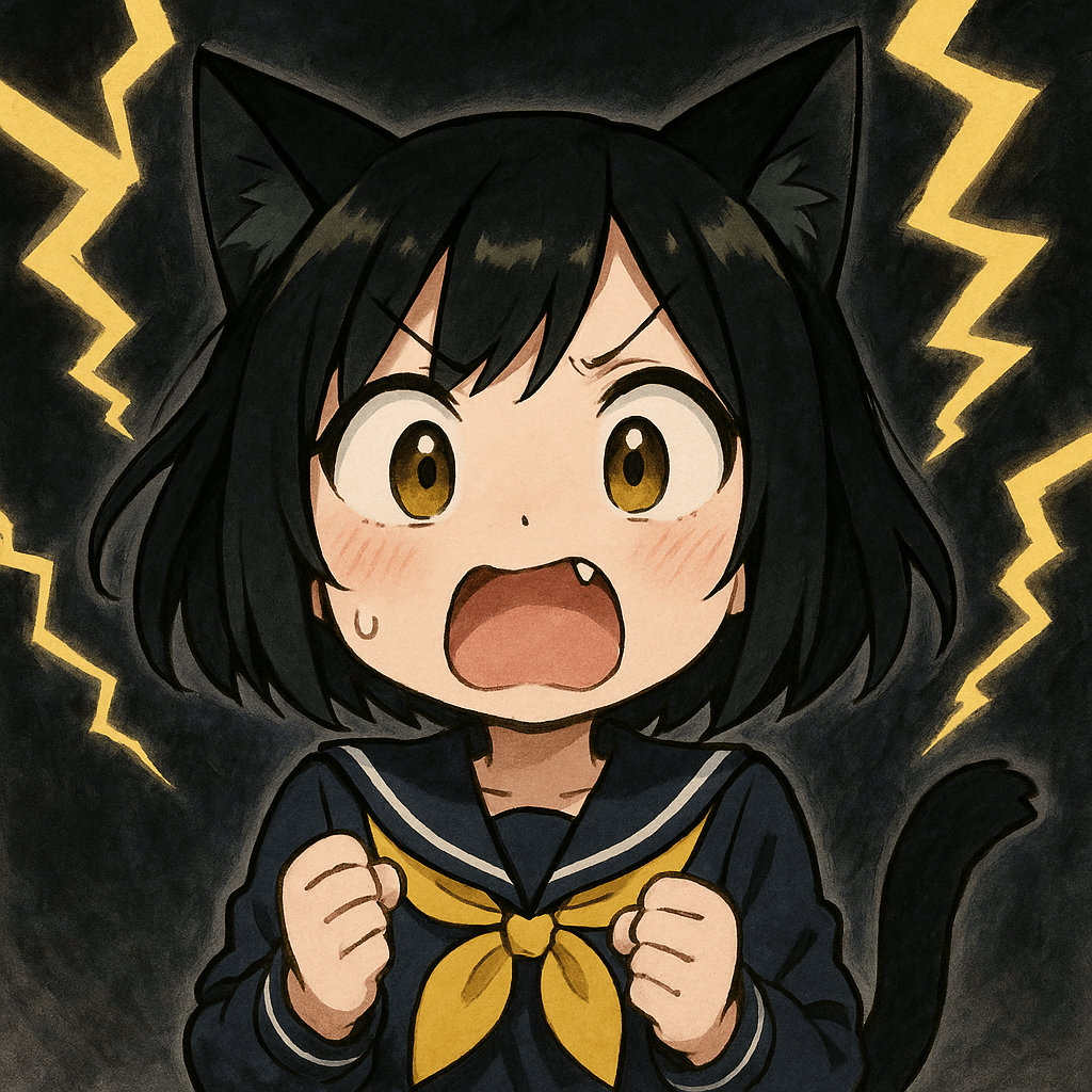 黒猫にゃん