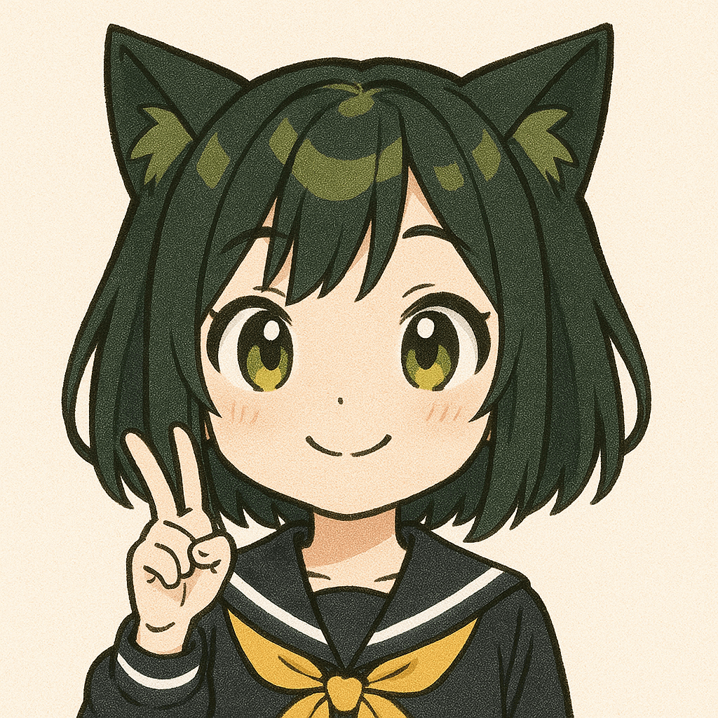 黒猫　にゃん